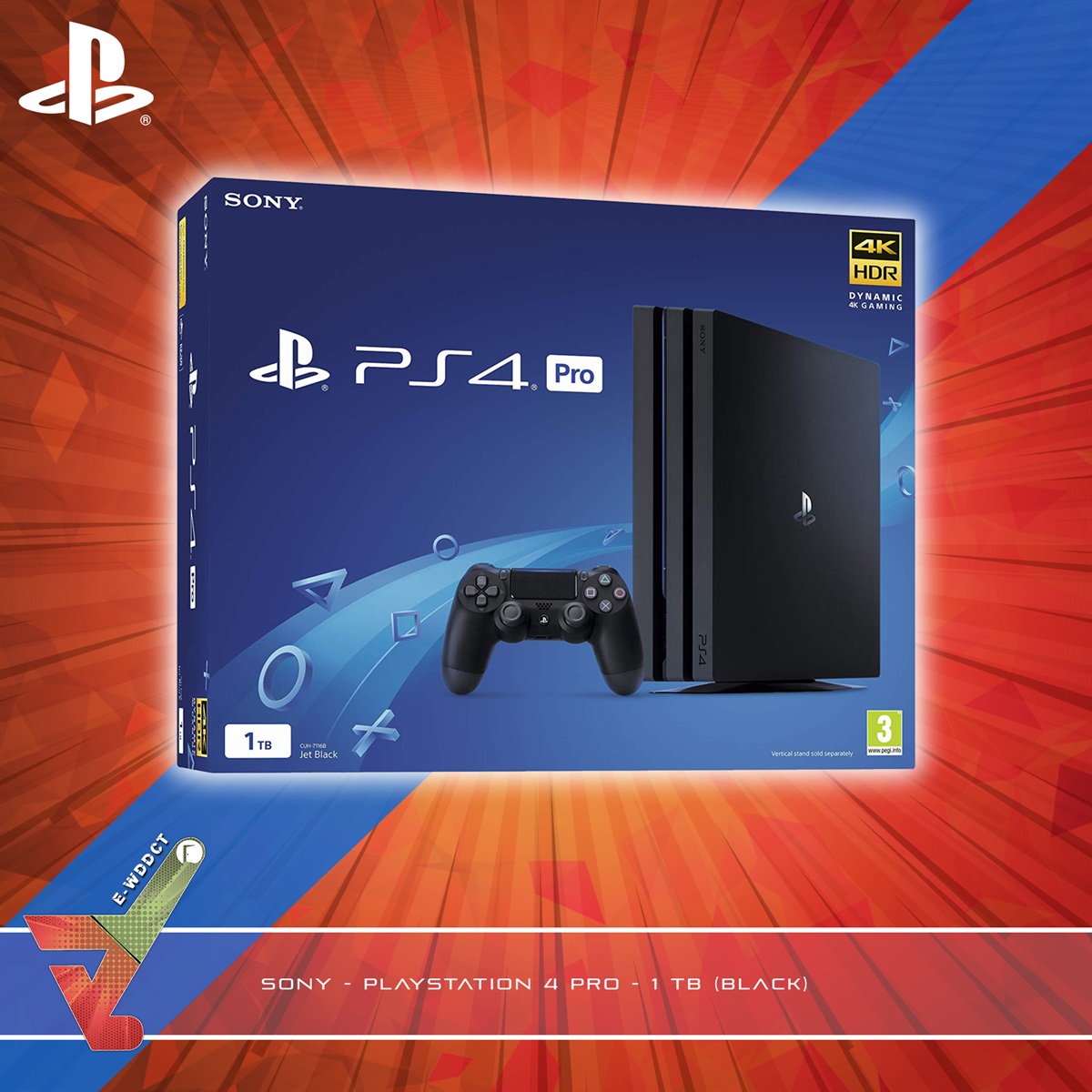 Sony - PlayStation 4 Pro - 1 TB (Black) in Pakistan