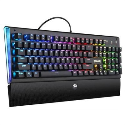Redragon ARYAMAN K569 RGB Mechanical Gaming Keyboard - Black - Blue Switches