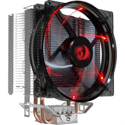 CC-1011 Reaver CPU Cooler with Red Led 120mm Fan and 4 Heat Pipes Multi Compatible