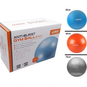 LiveUp Sports Anti Brust Ball with Handpump – 55cm, LS3222