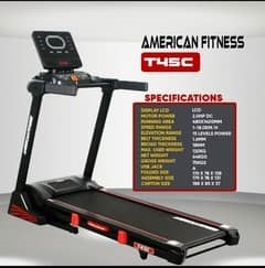 American Fitness Treadmill T45C 2HP DC