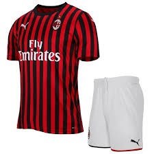 PUMA AC Milan Football Jersey and Shorts Half