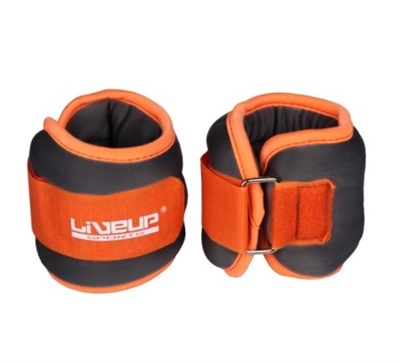 LIVEUP ANKLE/WRIST WEIGHTS PAIR 0.5KG
