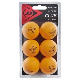 Dunlop Club Champ 40+ mm Table Tennis Balls Orange