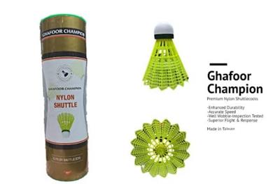 Gafoor Champion Shuttlecock original (6 pcs Pack)