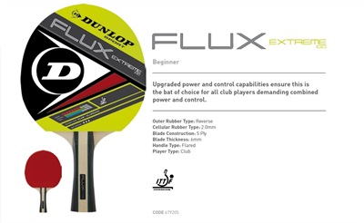 Dunlop FLUX Extreme 100 TT Racket