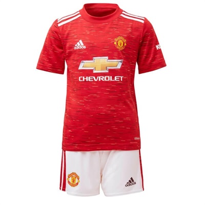 Manchester United Home Kit Half Sleeves for Adult