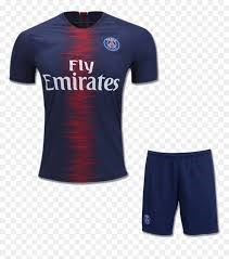 PSG Football Jersey And Shorts Home for Kids