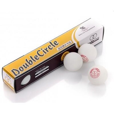 Double Circle Table Tennis Ball Pack of 6