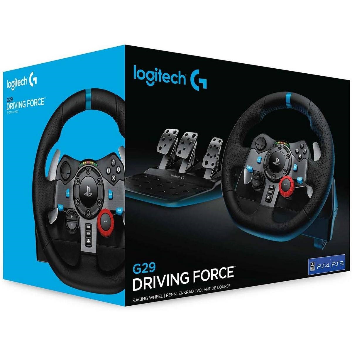 Logitech G29 Driving Force Racing Wheel For PS5, PS4, PS3 and PC 