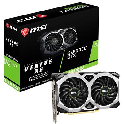 MSI GeForce GTX 1660 SUPER VENTUS XS Graphics Card 6GB GDDR6