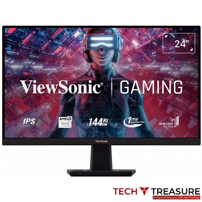 ViewSonic VX2405-P-MHD 24” FHD IPS Gaming Monitor - 144Hz 1ms AMD FreeSync Premium