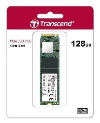 Transcend PCIe SSD 110S SATA III 6Gb/s 128GB