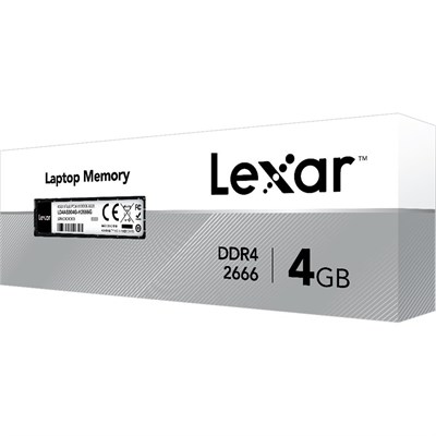 Lexar 4GB DDR4-2666 SODIMM Laptop Memory