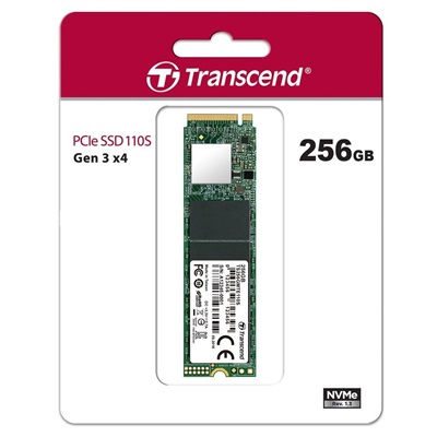 Transcend PCIe SSD 110S SATA III 6Gb/s 256GB