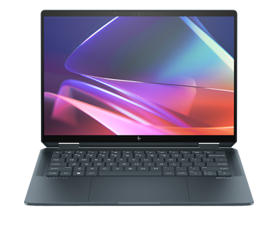 HP Spectre 14 x360 2 in 1 eu0097nr Intel® Core™ Ultra 7 155H, 16GB Ram DDR5, 1TB SSD NVMe, Intel® Arc™ Graphics, 14" 3K (2880 x 1800) OLED Touch Screen, Finger Reader, Backlit KB, Stylus Pen, Windows 11, Slate Blue.