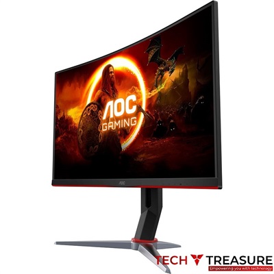 Aoc C G Hz Full Hd Ms Curved Freesync Va Gaming Monitor