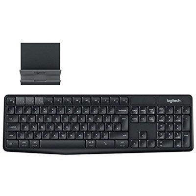 Logitech K375s Multi-Device Wireless Keyboard & Stand Combo 920-008250