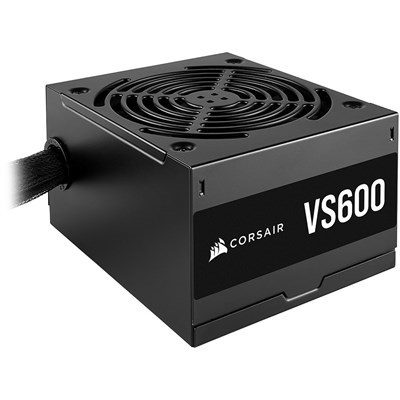 Corsair VS600 600 Watt 80 PLUS Certified PSU ATX Power Supply - CP-9020224