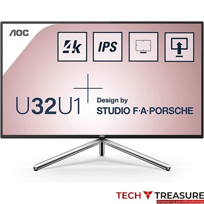 AOC U32U1 32 Inch 4K Monitor - USB-C, IPS