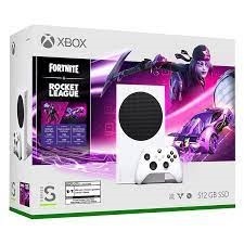 Microsoft Xbox Series S Console 512GB SSD with Fortnite and Rocket League Bundle