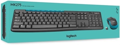 Logitech MK275 Wireless Keyboard and Mouse Combo 920-008460