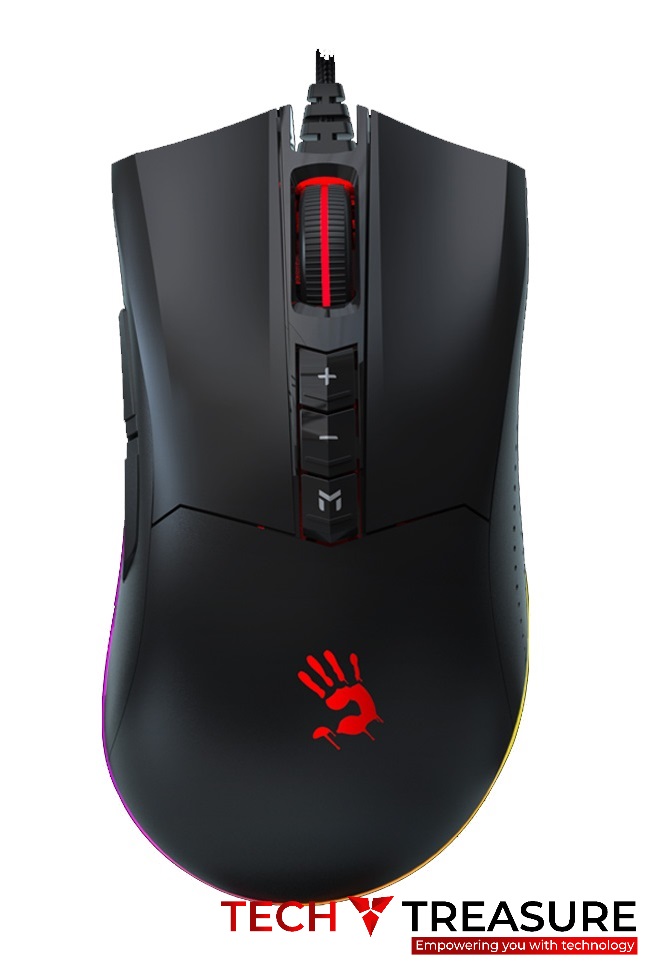 A4tech Bloody ES9 Plus Esports 10,000 CPI Gaming Mouse (Stone Black)