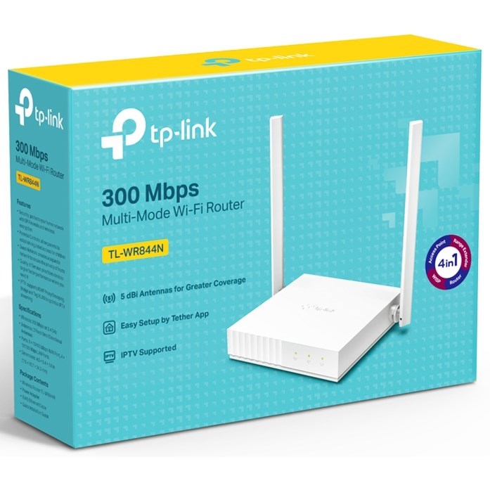 TP Link TL WR844N 300 Mbps Multi Mode Wi Fi Router