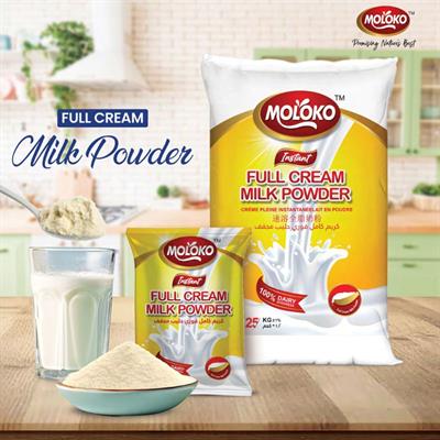 Moloko Full Cream Dry Milk Powder | Rich, Creamy & Nutritious Milk for Every Home