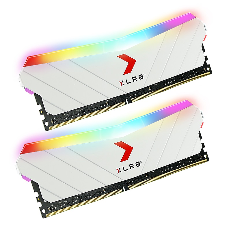 PNY XLR8 16GB (2x8GB) DDR4 3200MHz (PC4-25600) CL16 1.35V RGB Rank (DIMM) Memory