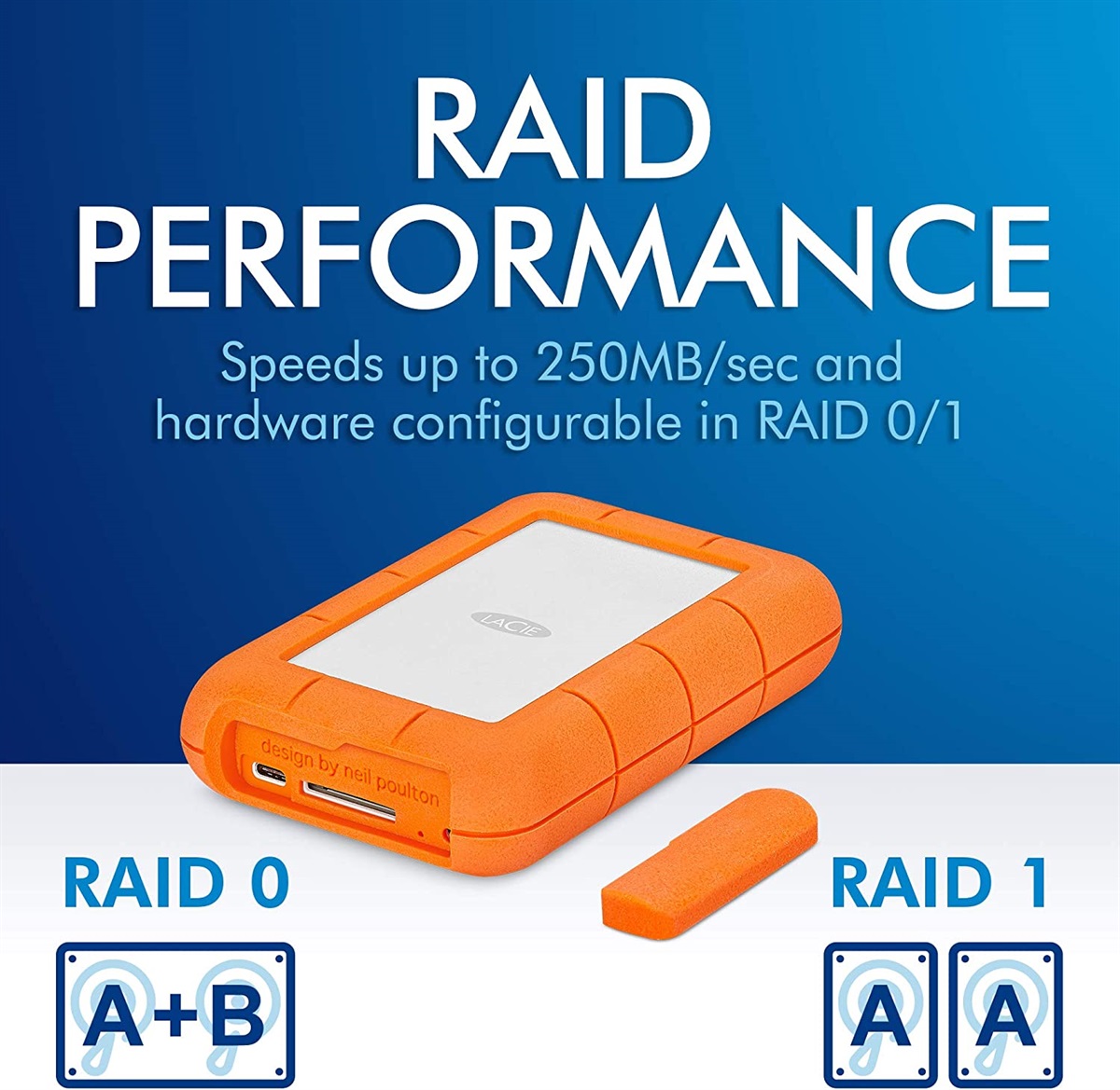 LaCie Rugged Raid Pro 4TB External HDD