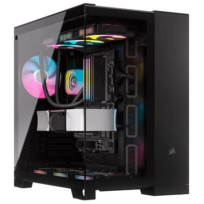 Corsair 6500X Mid-Tower Dual Chamber ATX Case - Black