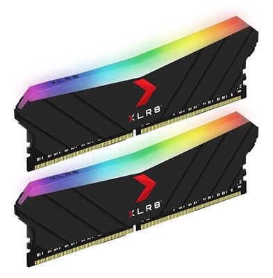 PNY 16GB (2x8GB) XLR8 Gaming EPIC-X RGB 3600MHz C18 Desktop Memory Ram