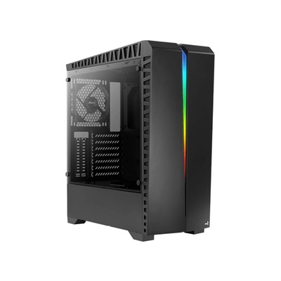 AeroCool Scar ARGB Mid Tower Chassis ATX Gaming PC Case with 1 Fan