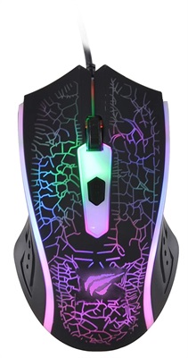 (Color Options) Havit MS736 Gaming Mouse with LED Light