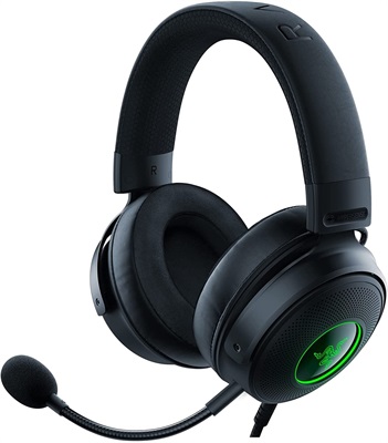 Razer Kraken V3 HyperSense - Wired USB Gaming Headset with Haptic Technology (Free Delivery)