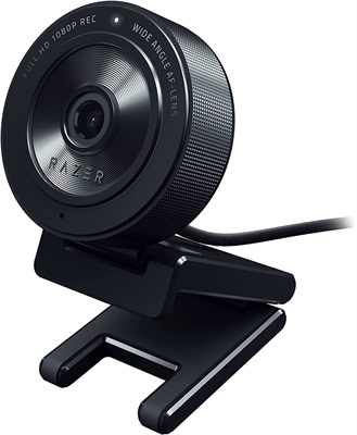 Razer Kiyo X Full HD Streaming Webcam: 1080p 30FPS or 720p 60FPS - Equipped with Auto Focus - Fully Customizable Settings - Flexible Mounting Options - Compact & Portable - Plug & Play