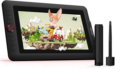 XP-PEN Artist 12 Pro Pen Display Full-Laminated Graphics Drawing Tablet with Battery-Free Stylus
