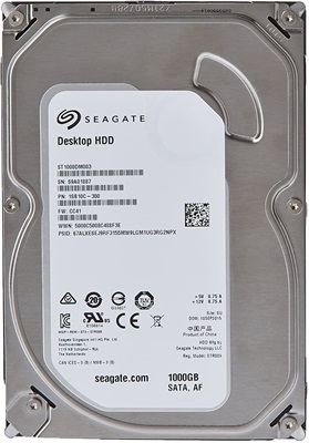 Mix Brands 1TB Hard Drive (Pulled Out) - SATA 3.5"
