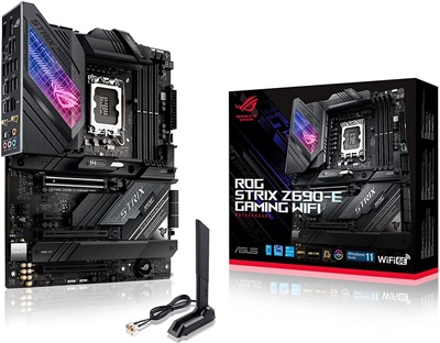 Asus Rog Strix Z690-E Gaming Wifi DDR5 Intel 12/13/14th Gen ATX Motherboard