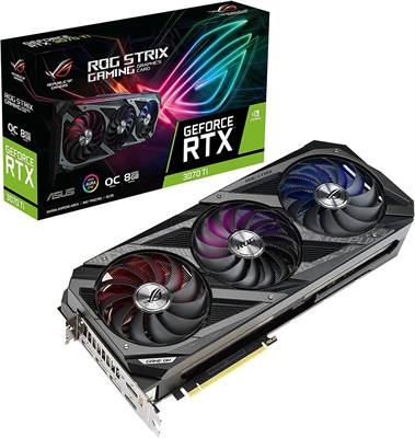 Asus Rog Strix GeForce RTX 3070 Ti OC Edition 8G Graphics Card