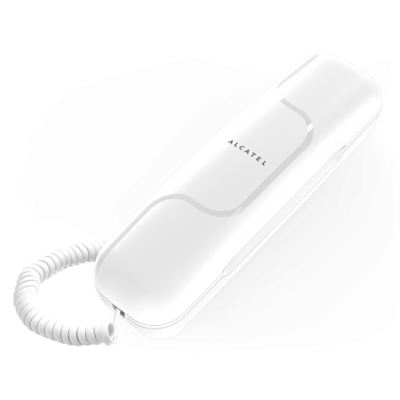 Alcatel T06 Ultra-Compact Slim Phone - White