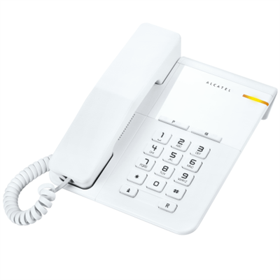 Alcatel T22 Landline Corded Phone - White
