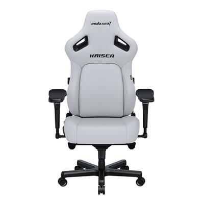 Anda Seat Kaiser 4 L Leather Gaming Chair - Cloudy White