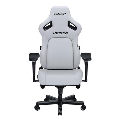 Anda Seat Kaiser 4 XL Leather Gaming Chair - Cloudy White