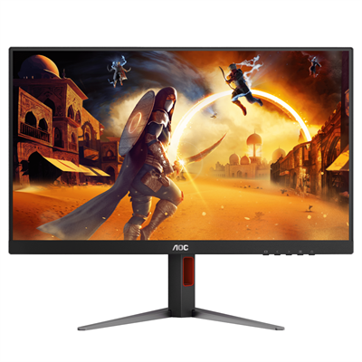 AOC Q27G4F 27" Gaming Monitor, 2K QHD 2560x1440, 180Hz 0.5ms, G-Sync Compatible, Height Adjustable, 1x HDMI 2.0, 1x Display Port