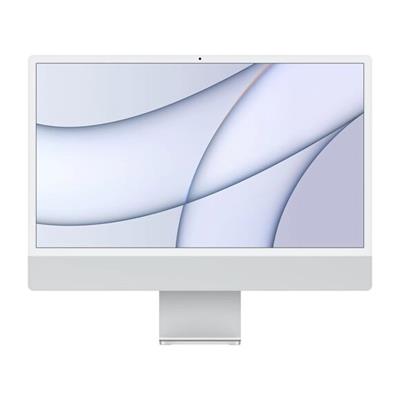 Apple 24" iMac MGPD3 with M1 Chip Mid 8-Core 2021, 4480 x 2520 Retina Display 16GB 512GB SSD 2x Thunderbolt - Silver