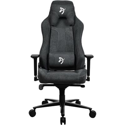 Arozzi Vernazza Soft Fabric Gaming Chair - Dark Grey