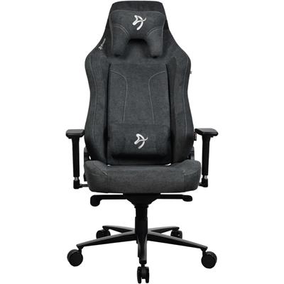 Arozzi Vernazza Soft Fabric XL Gaming Chair - Dark Grey