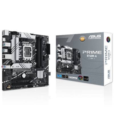 Asus Prime B760M-A-CSM DDR5 Intel 12/13th Gen microATX Motherboard